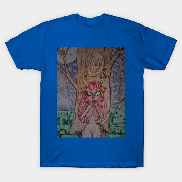 Fawnhua in the magic forest T-Shirt by ArtistWithAutism